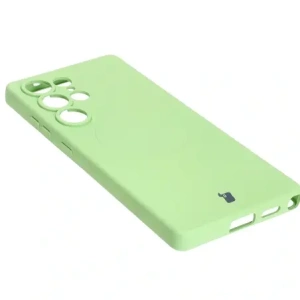 Kup Silikonowe etui z pierścieniem magnetycznym Bizon Case Silicone Magnetic do Samsung Galaxy S25 Ultra jasnozielone - BIZ8295 - {ean13} - Sklep Home Screen