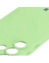 Kup Silikonowe etui z pierścieniem magnetycznym Bizon Case Silicone Magnetic do Samsung Galaxy S25 Ultra jasnozielone - BIZ8295 - {ean13} - Sklep Home Screen