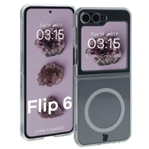 Kup Bizon Case CrystalO Magnetic Samsung Galaxy Z Flip6 transparent - BIZ8296 - {ean13} - Sklep Home Screen