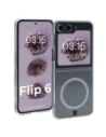 Bizon Case CrystalO Magnetic Samsung Galaxy Z Flip6 transparent