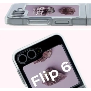 Kup Etui z pierścieniem magnetycznym Bizon Case CrystalO do Samsung Galaxy Z Flip6 przezroczyste - BIZ8296 - {ean13} - Sklep Home Screen