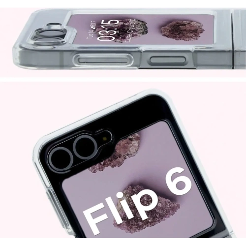 Kup Bizon Case CrystalO Magnetic Samsung Galaxy Z Flip6 klar - BIZ8296 - {ean13} - Sklep Home Screen