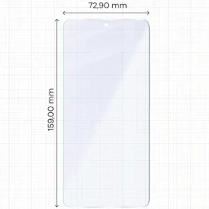 Elastické hybridní sklo Bizon Glass Mule pro OnePlus 13R