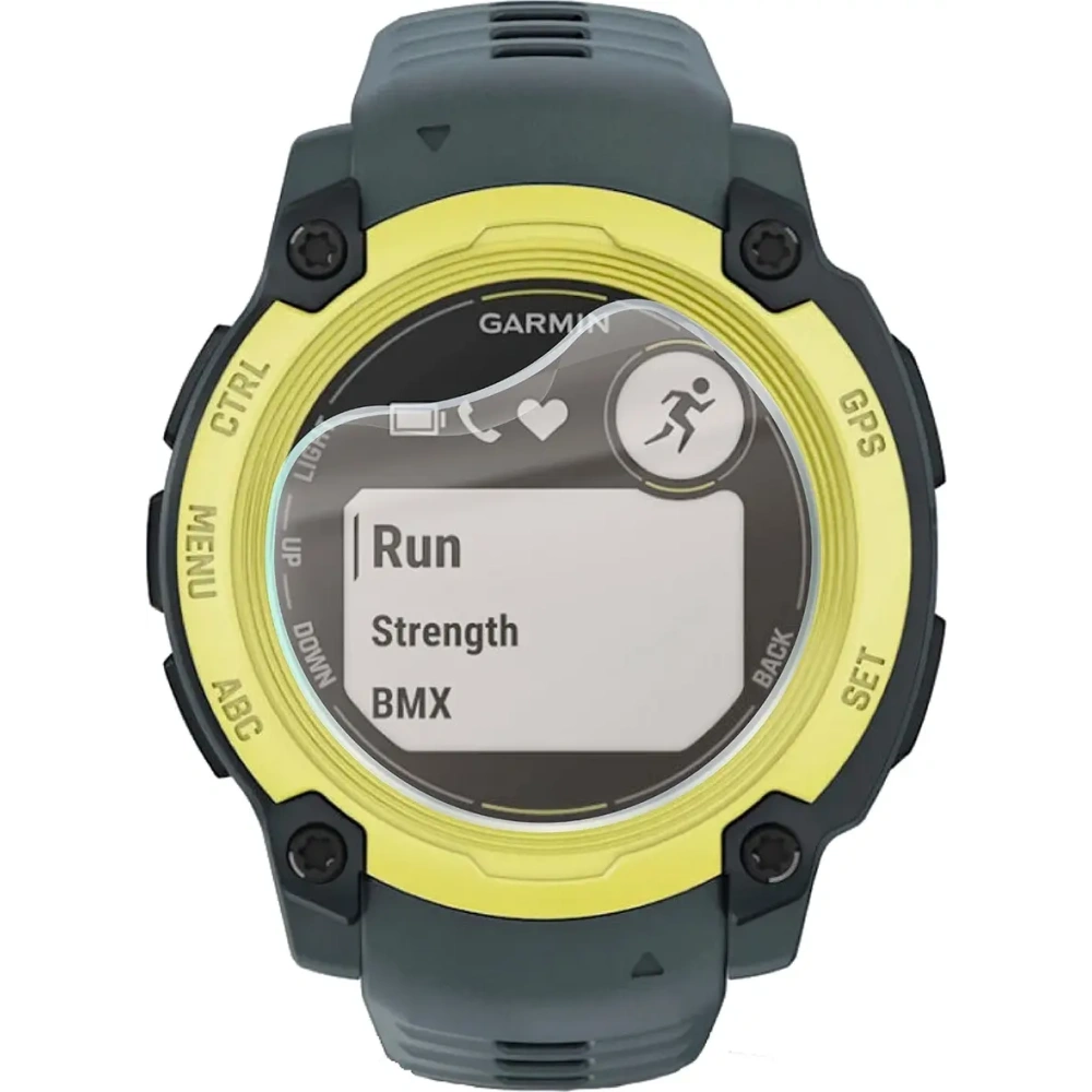 Folia matowa Bizon Glass Watch Film Sun do Garmin Instinct E 40 mm [2 PACK]