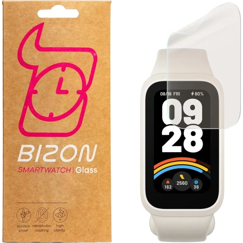Kup Bizon üveg óra film nap Xiaomi Smart Band 9 Active [2 CSOMAG] - BIZ8299 - {ean13} - Sklep Home Screen