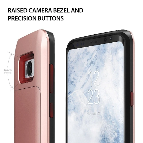 Kup Etui Ringke Acces Wallet Samsung Galaxy S8 Plus Alb Lucios - RGK440GLS - {ean13} - Sklep Home Screen