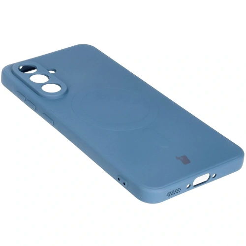 Kup Bizon Case Silikon Magnetic Sq Samsung Galaxy A56 5G marineblau - BIZ8300 - {ean13} - Sklep Home Screen