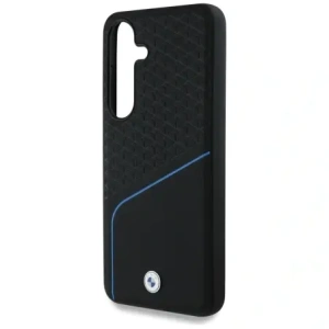 Buy BMW Leather Textured and Smooth MagSafe Samsung Galaxy S25 black - BMW803 - {ean13} - Home Screen Store Europe