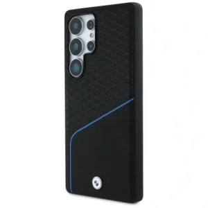 Kup Etui BMW Leather Textured and Smooth MagSafe do Samsung Galaxy S25 Ultra czarny - BMW804 - {ean13} - Sklep Home Screen