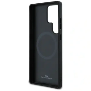 Buy BMW Leather Textured and Smooth MagSafe Samsung Galaxy S25 Ultra black - BMW804 - {ean13} - Home Screen Store Europe