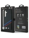 Buy BMW Leather Tricolor Crossing Stripes MagSafe Samsung Galaxy S25 black - BMW805 - {ean13} - Home Screen Store Europe