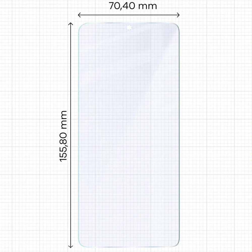 Folia matowa Bizon Glass Film Sun do Xiaomi Poco X7 Pro [2 PACK]