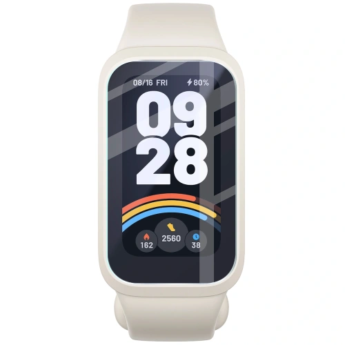 Kup Elastyczne szkło hybrydowe Bizon Glass Watch Mule do Xiaomi Smart Band 9 Active - BIZ8304 - {ean13} - Sklep Home Screen