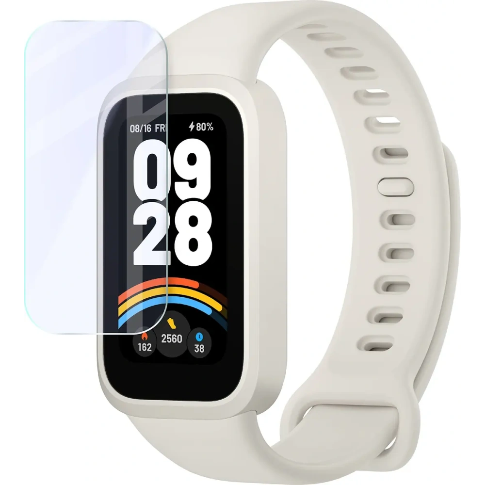Elastyczne szkło hybrydowe Bizon Glass Watch Mule do Xiaomi Smart Band 9 Active