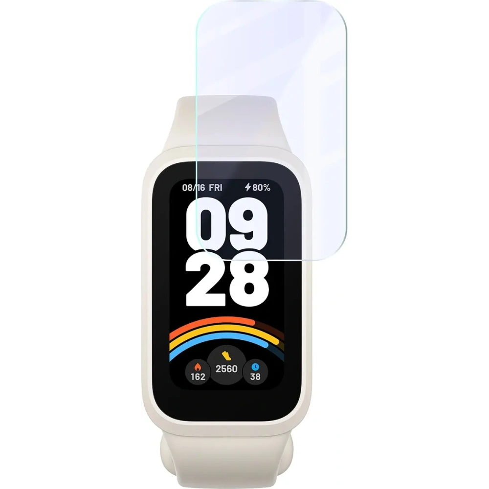 Elastyczne szkło hybrydowe Bizon Glass Watch Mule do Xiaomi Smart Band 9 Active