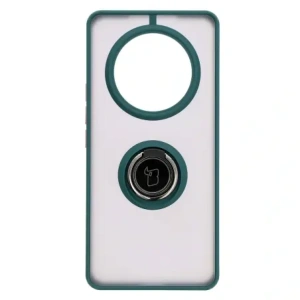 Kup Etui s úchopem na prst Bizon Case Hybrid Ring pro Honor Magic7 Lite kouřové s tmavě zeleným rámečkem - BIZ8305 - {ean13} - Sklep Home Screen