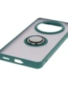 Buy Bizon Case Hybrid Ring Honor Magic7 Lite smoky with a dark green frame - BIZ8305 - {ean13} - Home Screen Store Europe