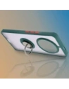 Kup Bizon Case Hybrid Ring Honor Magic7 Lite rauchig mit einem dunkelgrünen Rahmen - BIZ8305 - {ean13} - Sklep Home Screen