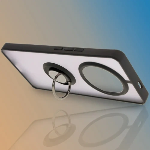 Buy Bizon Case Hybrid Ring Honor Magic7 Lite smoky with a black frame - BIZ8306 - {ean13} - Home Screen Store Europe