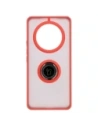 Buy Bizon Case Hybrid Ring Honor Magic7 Lite smoky with a red frame - BIZ8307 - {ean13} - Home Screen Store Europe