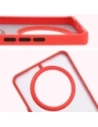 Buy Bizon Case Hybrid Ring Honor Magic7 Lite smoky with a red frame - BIZ8307 - {ean13} - Home Screen Store Europe