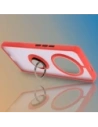 Buy Bizon Case Hybrid Ring Honor Magic7 Lite smoky with a red frame - BIZ8307 - {ean13} - Home Screen Store Europe