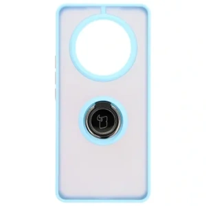 Kup Pouzdro s prstovým držákem Bizon Case Hybrid Ring pro Honor Magic7 Lite kouřové s světle modrým rámem - BIZ8309 - {ean13} - Sklep Home Screen