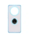 Buy Bizon Case Hybrid Ring Honor Magic7 Lite smoky with a light blue frame - BIZ8309 - {ean13} - Home Screen Store Europe