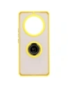 Kup Bizon Case Hybrid Ring Honor Magic7 Lite fumuriu cu un cadru galben - BIZ8310 - {ean13} - Sklep Home Screen