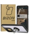 Buy Bizon Case Hybrid Ring Motorola Moto G75 5G smoky with a black frame - BIZ8311 - {ean13} - Home Screen Store Europe