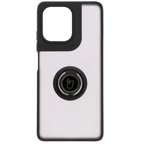 Buy Bizon Case Hybrid Ring Motorola Moto G75 5G smoky with a black frame - BIZ8311 - {ean13} - Home Screen Store Europe