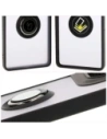 Kup Bizon Case Hybrid Ring Motorola Moto G75 5G füstös fekete kerettel - BIZ8311 - {ean13} - Sklep Home Screen