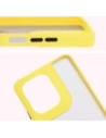 Kup Bizon Case Hybrid Ring Motorola Moto G75 5G fumuriu cu un cadru galben - BIZ8312 - {ean13} - Sklep Home Screen