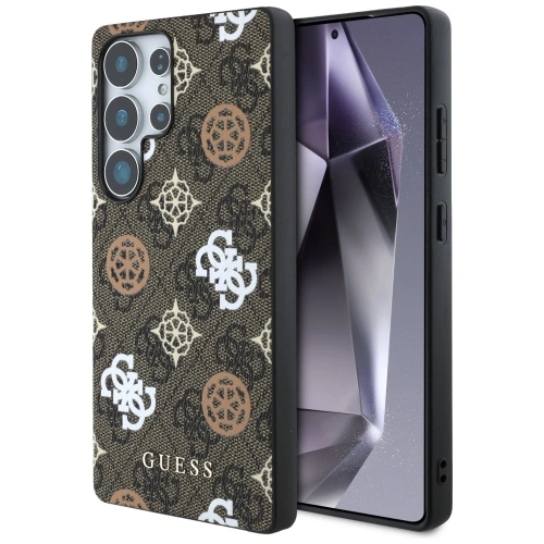 Buy Guess 4G Printed Colored Peony Pattern MagSafe Samsung Galaxy S25 Ultra brown - GUE4288 - {ean13} - Home Screen Store Europe