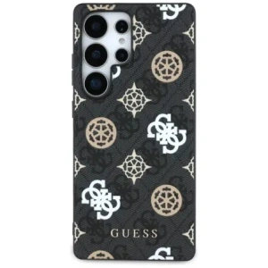 Buy Guess 4G Printed Colored Peony Pattern MagSafe Samsung Galaxy S25 Ultra black - GUE4289 - {ean13} - Home Screen Store Europe
