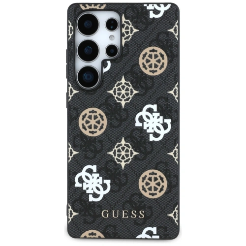 Kup Etui Guess 4G Printed Colored Peony Pattern MagSafe do Samsung Galaxy S25 Ultra czarny - GUE4289 - {ean13} - Sklep Home Screen