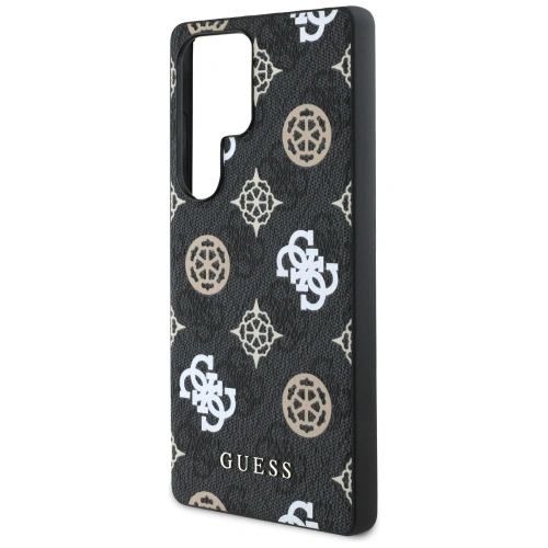 Buy Guess 4G Printed Colored Peony Pattern MagSafe Samsung Galaxy S25 Ultra black - GUE4289 - {ean13} - Home Screen Store Europe