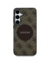 Kup Etui Guess 4G Round Patch Classic Logo MagSafe do Samsung Galaxy S25 brązowy - GUE4290 - {ean13} - Sklep Home Screen