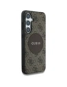Buy Guess 4G Round Patch Classic Logo MagSafe Samsung Galaxy S25 brown - GUE4290 - {ean13} - Home Screen Store Europe