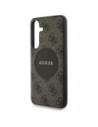 Kup Etui Guess 4G Round Patch Classic Logo MagSafe do Samsung Galaxy S25 brązowy - GUE4290 - {ean13} - Sklep Home Screen