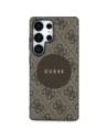Kup Guess 4G Rund-Patch Klassisches Logo MagSafe Samsung Galaxy S25 Ultra braun - GUE4291 - {ean13} - Sklep Home Screen