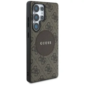 Kup Guess 4G Kerek F patch Klasszikus Logó MagSafe Samsung Galaxy S25 Ultra barna - GUE4291 - {ean13} - Sklep Home Screen