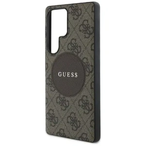 Kup Guess 4G Kerek F patch Klasszikus Logó MagSafe Samsung Galaxy S25 Ultra barna - GUE4291 - {ean13} - Sklep Home Screen
