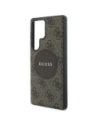Kup Etui Guess 4G Round Patch Classic Logo MagSafe do Samsung Galaxy S25 Ultra brązowy - GUE4291 - {ean13} - Sklep Home Screen