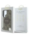 Kup Guess 4G Rund-Patch Klassisches Logo MagSafe Samsung Galaxy S25 Ultra braun - GUE4291 - {ean13} - Sklep Home Screen