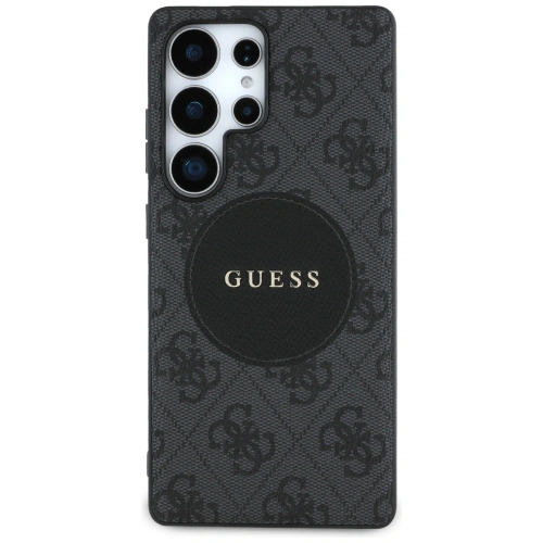 Kup Guess 4G Round Patch Logo Clasic MagSafe Samsung Galaxy S25 Ultra negru - GUE4292 - {ean13} - Sklep Home Screen