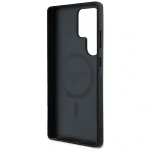 Kup Guess 4G Rundpatch Classic Logo MagSafe Samsung Galaxy S25 Ultra schwarz - GUE4292 - {ean13} - Sklep Home Screen
