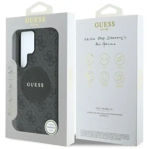 Kup Guess 4G Kerek Patches Klasszikus Logó MagSafe Samsung Galaxy S25 Ultra fekete - GUE4292 - {ean13} - Sklep Home Screen