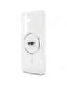 Buy Karl Lagerfeld Button Karl Head Printed Logo MagSafe Samsung Galaxy S25 white - KLD21884 - {ean13} - Home Screen Store Europe