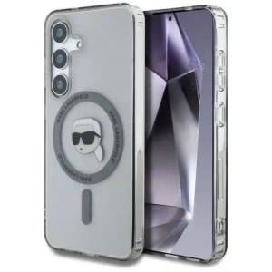 Kup Karl Lagerfeld Buton Karl Cap Tipărit Logo MagSafe Samsung Galaxy S25 negru - KLD21885 - {ean13} - Sklep Home Screen